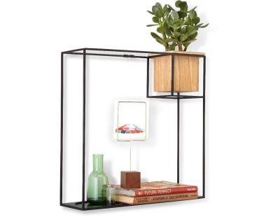 Etagère design avec jardinière (Grand modèle)