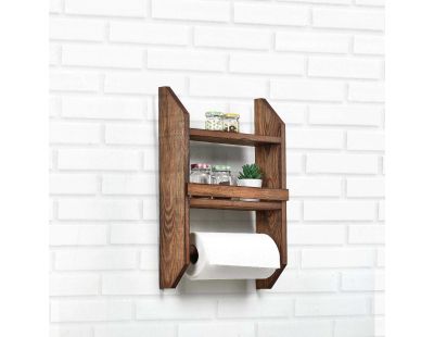 Etagère à épices avec dérouleur essuie tout