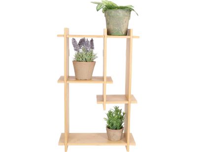 Etagère intérieure en bambou Nature (Verticale)