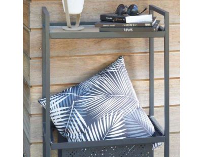 Etagère de jardin en acier 1 étagère Grosser (Graphite)