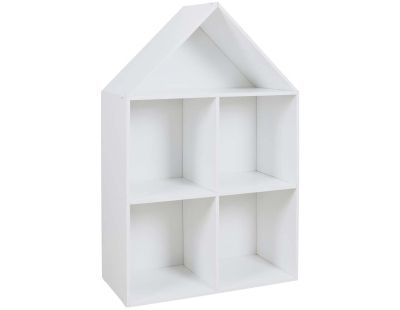 Etagère maison en bois 4 cases Paul