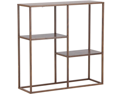 Etagère en métal et MDF Staal 80 x 26 x 81 cm