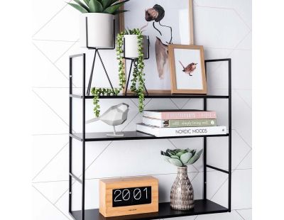 Etagère en métal Wall rack (Noir)