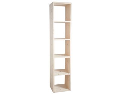 Etagère modulable 5 cases en épicéa (5 cases)
