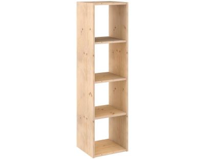 Étagère modulaire en pin massif Dinamic (4 tablettes)