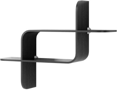 Étagère murale en bois Shelf (Noir)