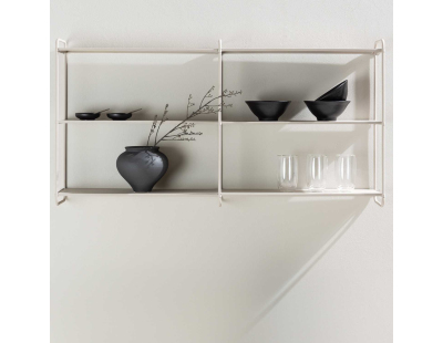 Etagère murale en fer Lyon (122 x 18 x 63 cm)