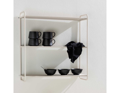 Etagère murale en fer Lyon (62 x 18 x 63 cm)