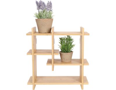 Etagère murale d'intérieur en bambou (Taille S)