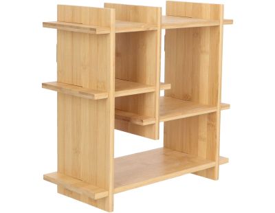 Etagère murale d'intérieur en bambou (Taille S)