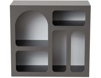 Etagère avec niches Lesa (Anthracite)