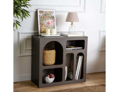 Etagère avec niches Lesa (Anthracite)