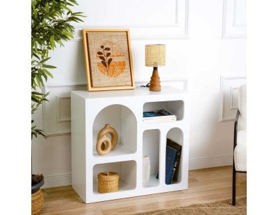 Etagère avec niches Lesa (Blanc)