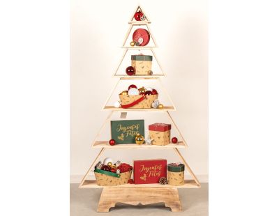 Étagère en pin finition bois brûlé Mon beau sapin