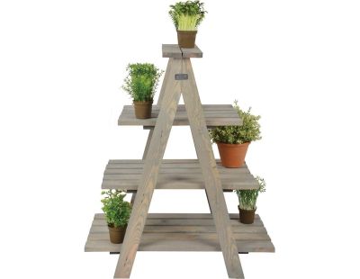 Etagère à plantes triangulaire en pin