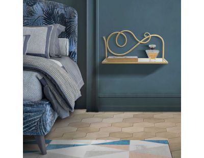 Etagères murales en métal Coppia 41.5 x 18 x 20.5 cm (Lot de 2)