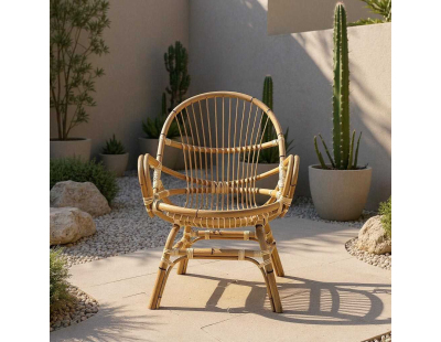 Fauteuil Coquille en manau Jakarta