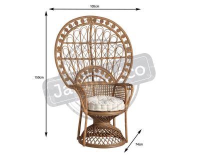 Fauteuil Emmanuelle en rotin (1)