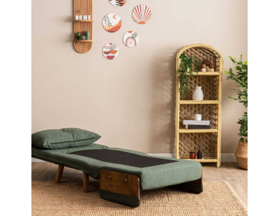 Fauteuil convertible Cosmo Single (Vert)