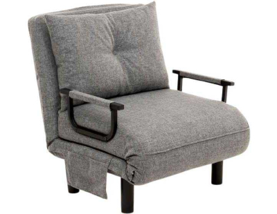 Fauteuil convertible Sento Single (Gris clair)