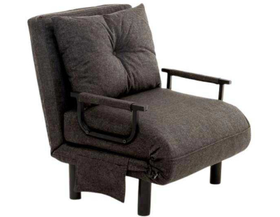 Fauteuil convertible Sento Single (Gris foncé)