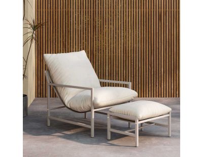 Fauteuil détente avec repose pieds Corso