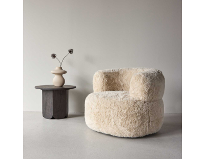 Fauteuil détente en tissu 87 x 82 x 72 cm Gert