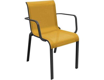 Fauteuil pour l'extérieur en aluminium Cauro