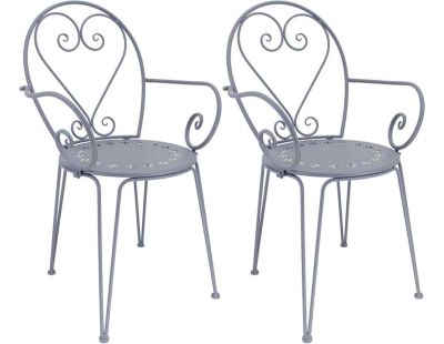 Fauteuil en fer Belle Époque