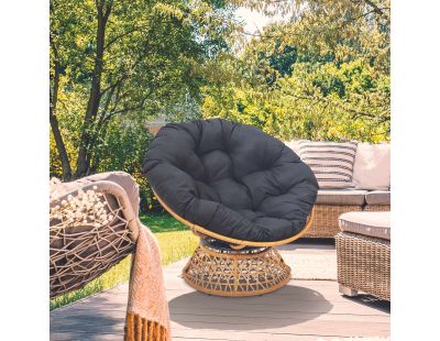 Fauteuil de jardin pivotant Cancun