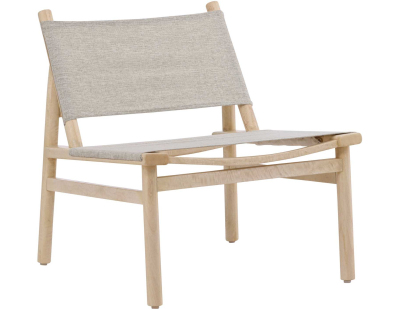 Fauteuil lounge en bois de manguier Millo