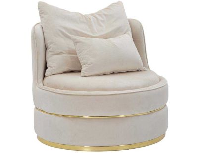 Fauteuil lounge en tissu Paris 84 x 72 cm