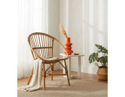 Fauteuil en manau Coque