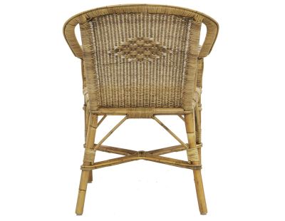 Fauteuil en manau et rotin Victor