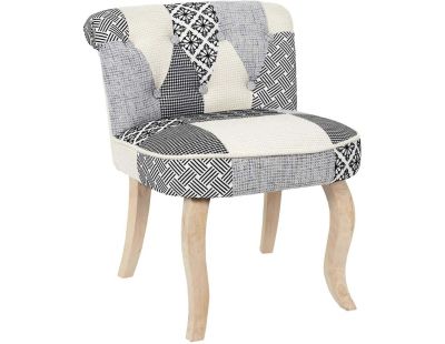 Fauteuil patchwork Eleonor