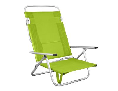 Fauteuil de plage en aluminium Maribel (Vert)