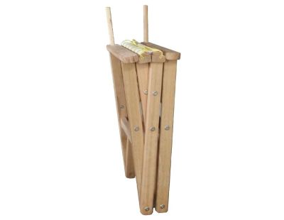 Fauteuil pliable réalisateur en eucalyptus pour enfant (Rose)