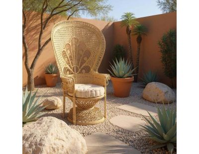 Fauteuil rotin Emmanuelle