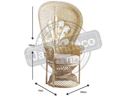 Fauteuil rotin Emmanuelle