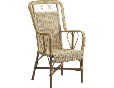 Fauteuil rotin naturel Empereur
