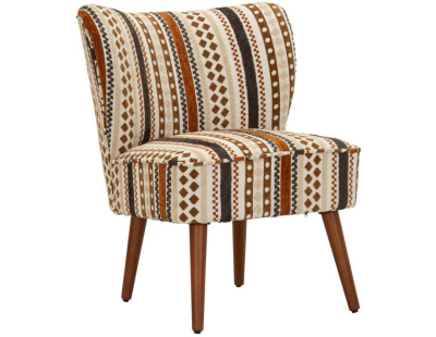 Fauteuil en tissu Ethnic 65 x 68 x 80 cm