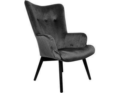 Fauteuil en velours Helsinki