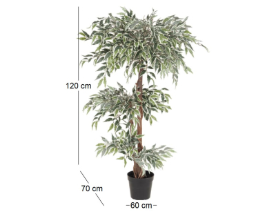 Ficus artificiel en pot 120 cm