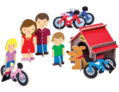 Figurines 3D les Kroomers