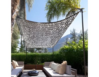 Filet d'ombrage rectangulaire 3 x 2.4 m