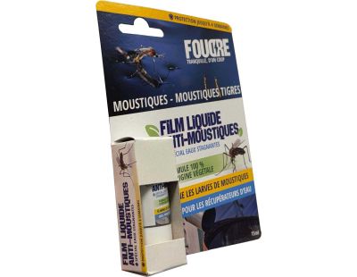 Film liquide larvicides anti moustiques et larves de moustiques 15ml (Lot de 5 flacons de 15 ml)