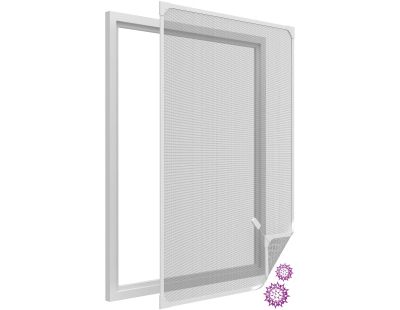 Filtre stop pollen avec cadre magnétique pour fenêtre blanc (max 120x140 cm)