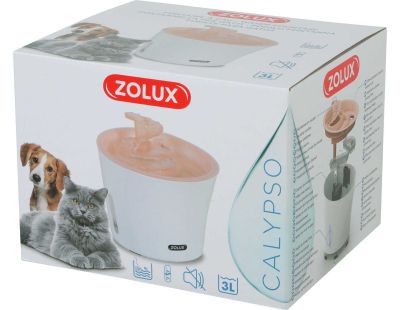 Fontaine à eau pour chiens et chats Calypso 3 litres (Rose)