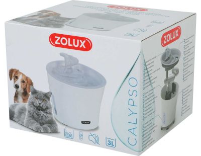 Fontaine à eau pour chiens et chats Calypso 3 litres (Gris)