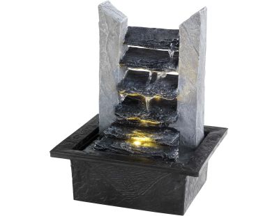 Fontaine extérieure en polyrésine avec LED Cascade (Modèle 1)
